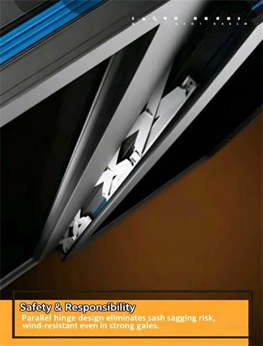 Display video of Zhijie series casement window (applicable to 110, 115, 120)